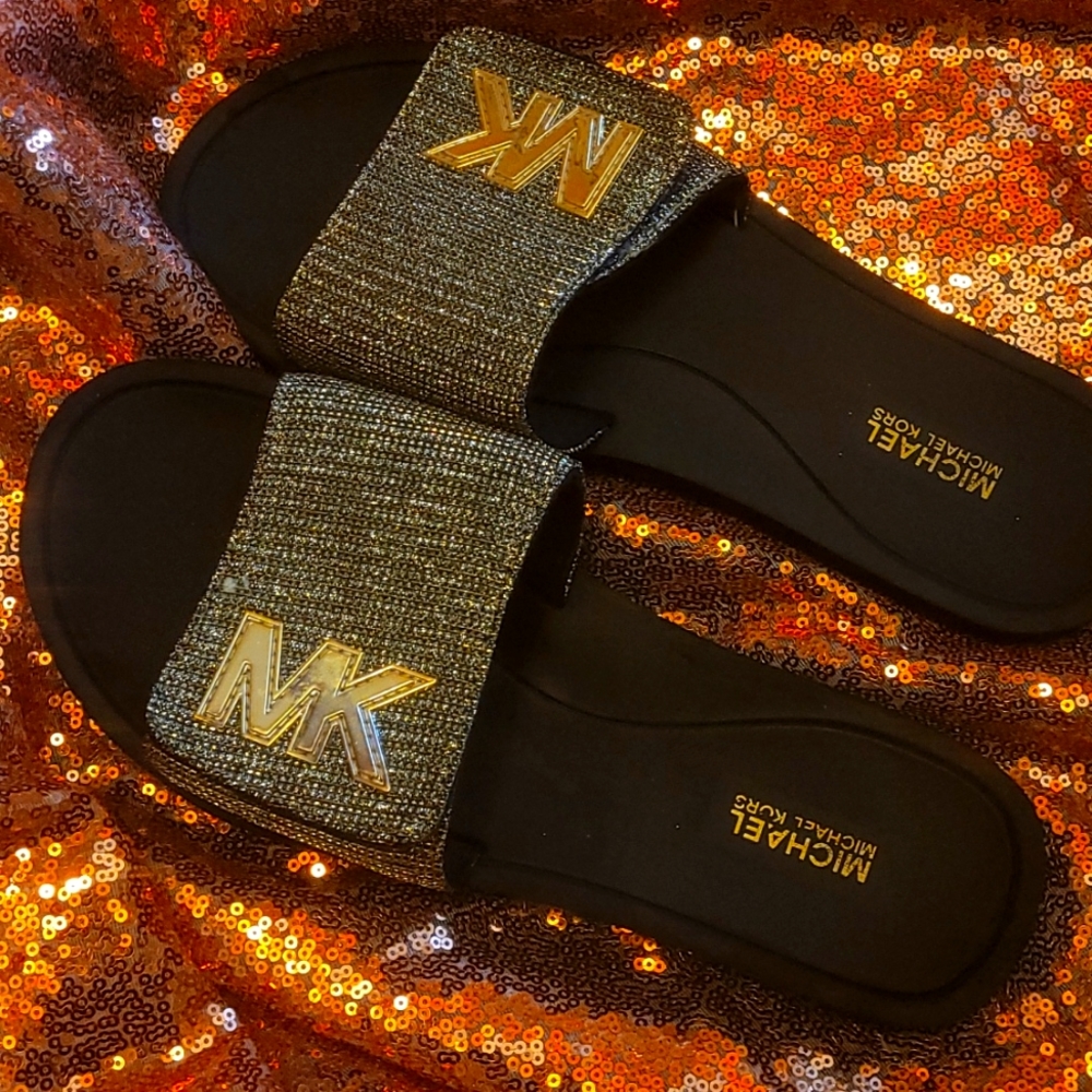 Michael Kors Slides (Velcro Straps)